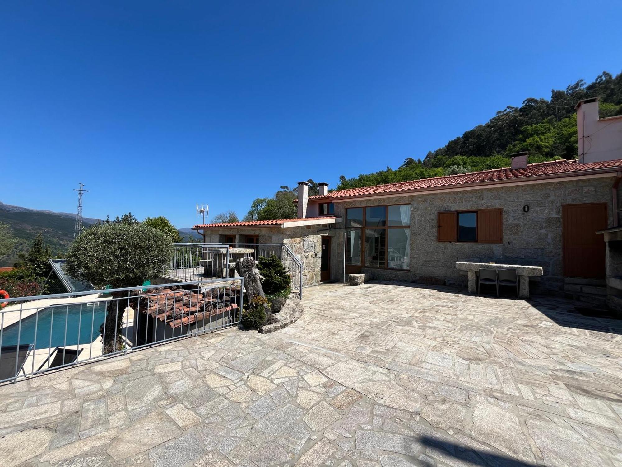Casa Da Lage - T1 Com Piscina Privada - Geres Exteriör bild